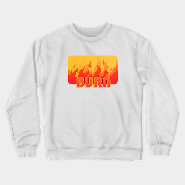 burn your energy Crewneck Sweatshirt by namifile.design